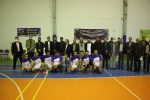 قهرمانی شاهین محمدیه در مسابقات والیبال چهار نفره نایین + تصاویر