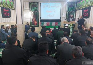 شهید گمنام مهمان نیروهای امنیت شهرستان نایین شد